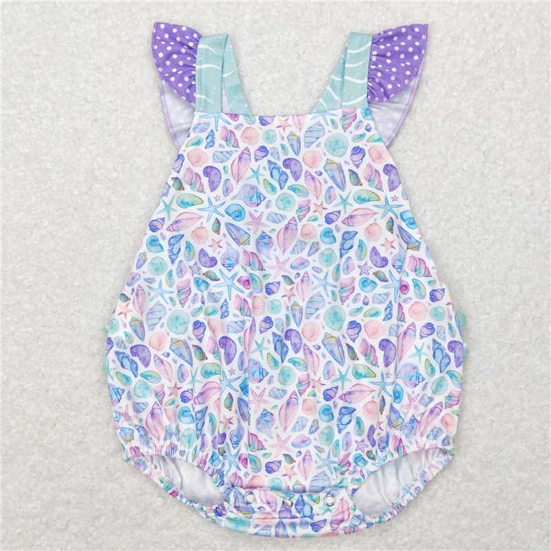 RTS baby girls clothes Short Sleeve rompers set