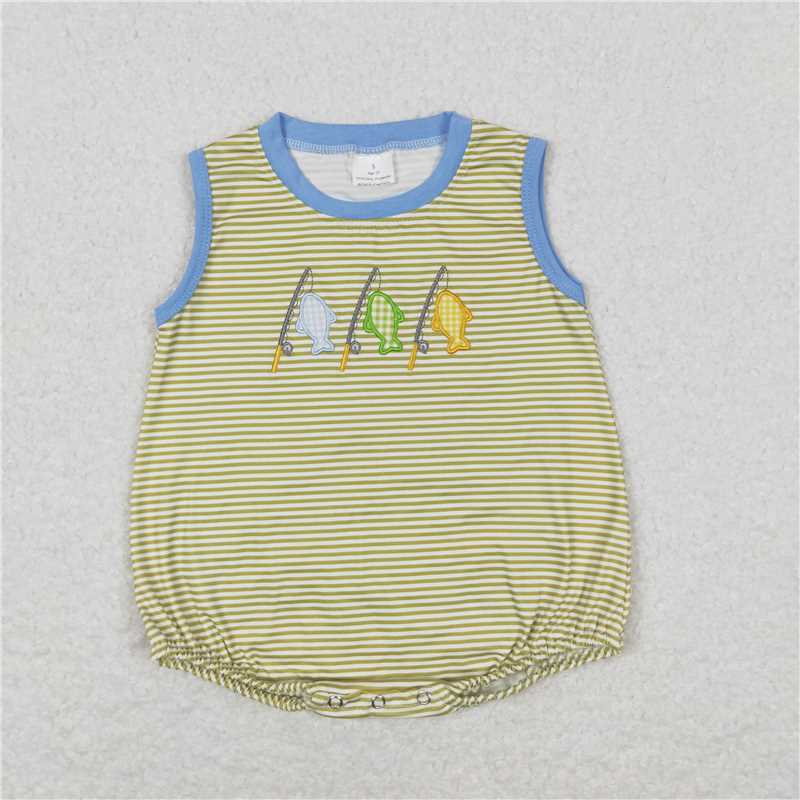 Baby Boys Shirt Shorts Summer Embroidery Rompers Outfits Clothes Sets