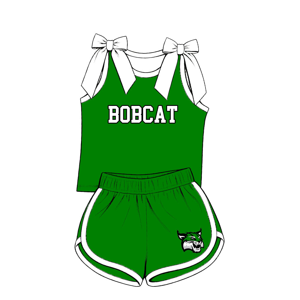 custom moq 5 mix size XY070404 Baby Kids Green Top And Pants Casual Fashion Outfit Set