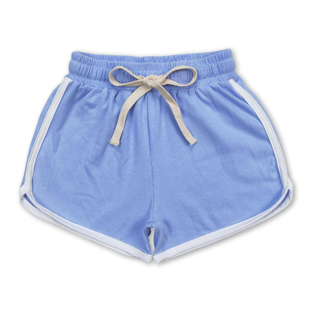 RTS NO MOQ Sibling Baby Girls Summer Sports Shorts