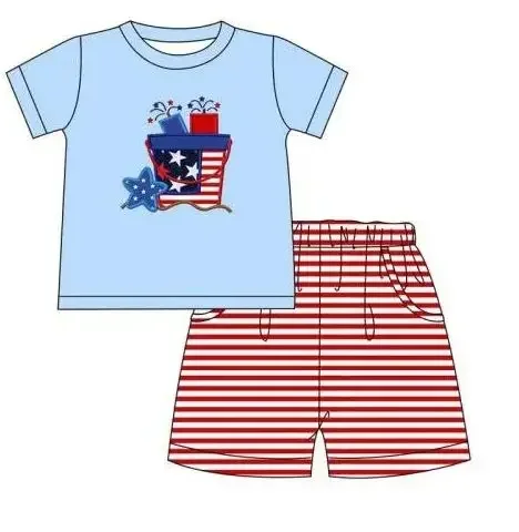 5.10custom each style moq 5eta 4-5week Sibling Sister potted plant prints red-blue boys and girls outfits and baby romper and dress match family design