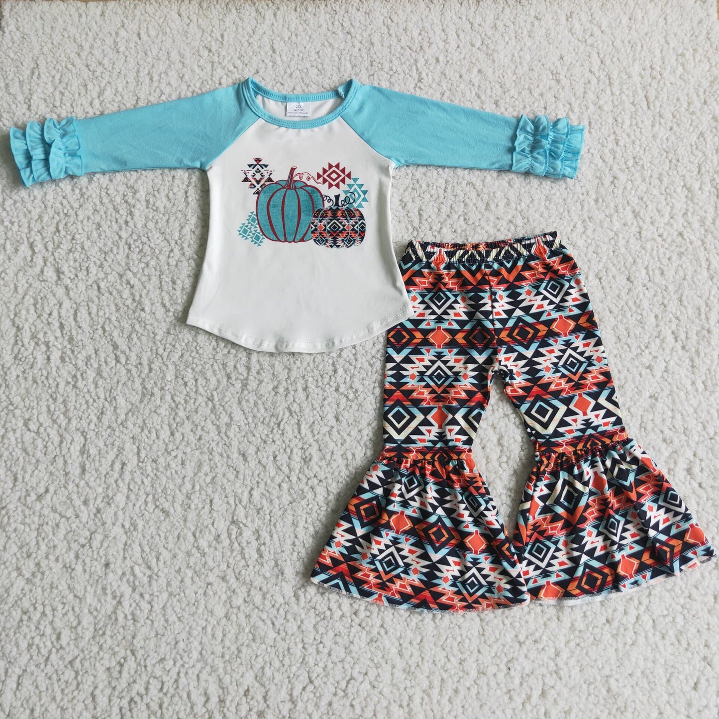 SALES  NEW  Pumpkin aztec set