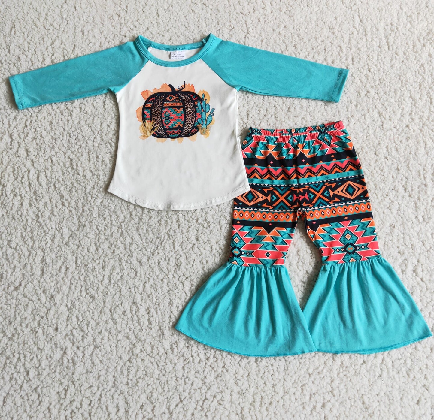 SALES  NEW  Pumpkin aztec bell set