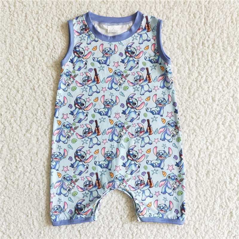 SALES  NEW  Baby boys summer cartoon sleeveless rompers