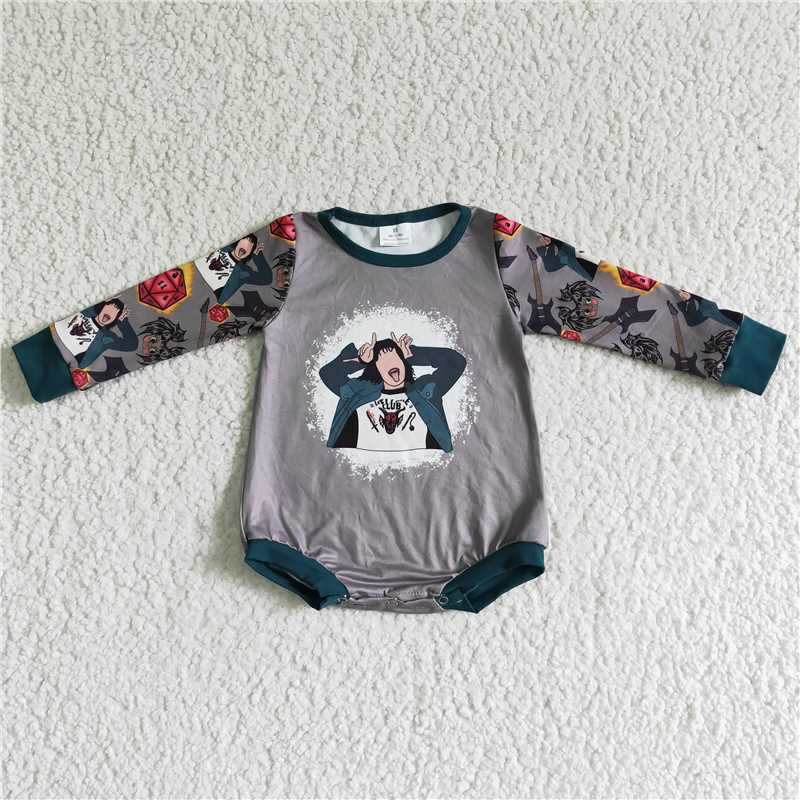 SALES  NEW  Baby girls Halloween singer long sleeve rompers