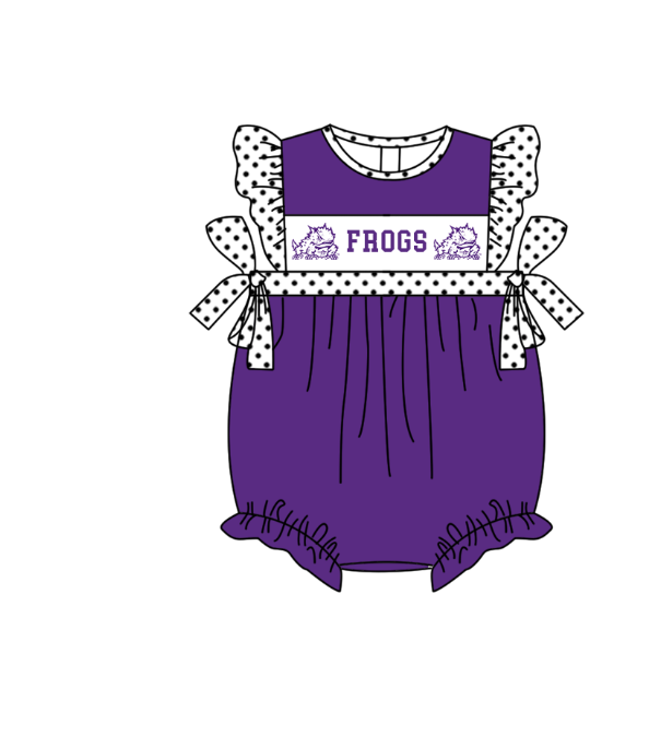 Custom moq 5 mix size milk silk summer teams baby girl boys clothes Purple short sleeve shorts sets 2  and dress and rompers 2 series