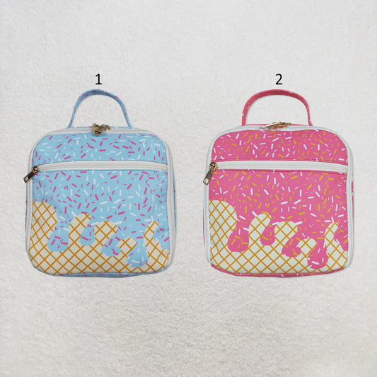 RTS NO MOQ Sibling Bags Baby Kids Team Sprinkles Drips Printed Lunch Boxes School Bags