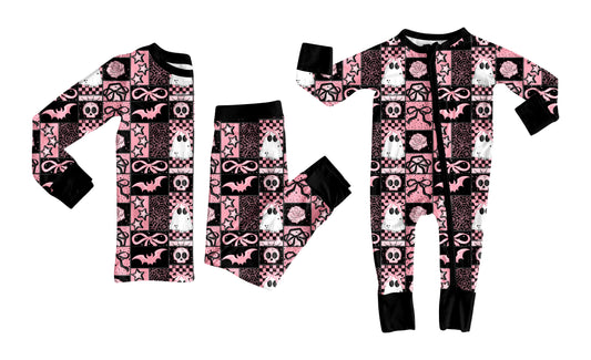 25.7.26 custom each style moq 5eta 4-6week Sibling Sister bow baby boy long sleeve pants sets and rompers match family design