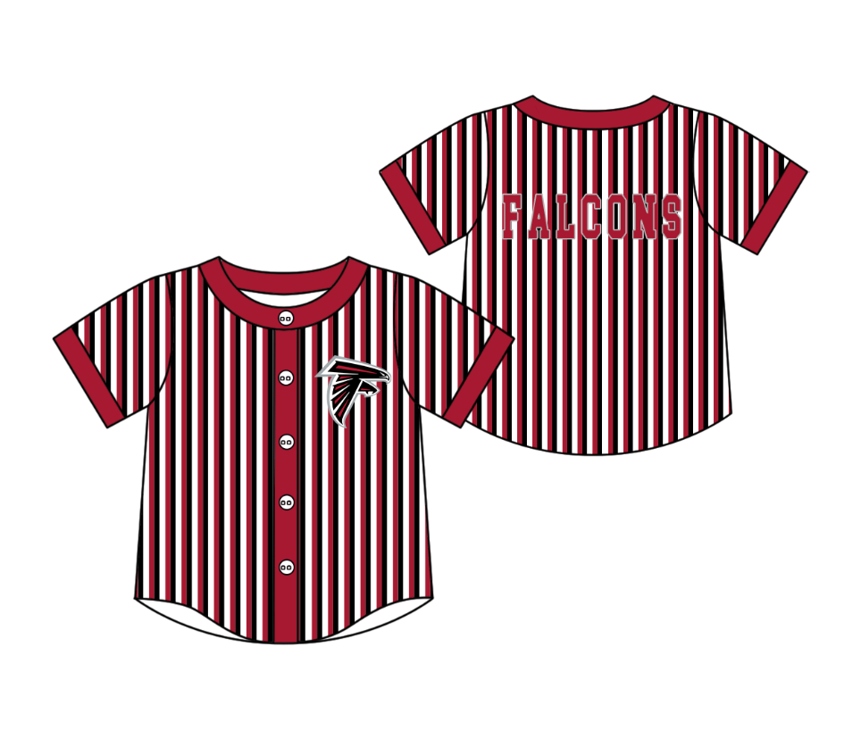 Custom moq 5 mix size milk silk summer teams Red Striped Short-Sleeved Button-Down Shirt for Baby Boy Summer Outfit