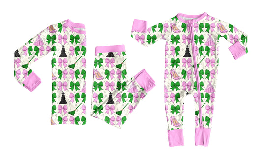 25.7.24 custom each style moq 5eta 4-6week Sibling Sister bow baby girl long sleeve pants sets and rompers match family design