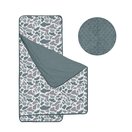 7.16 custom each style moq 5 eta 4-6week baby Sheets and blankets camouflage gray Sheets and blankets design
