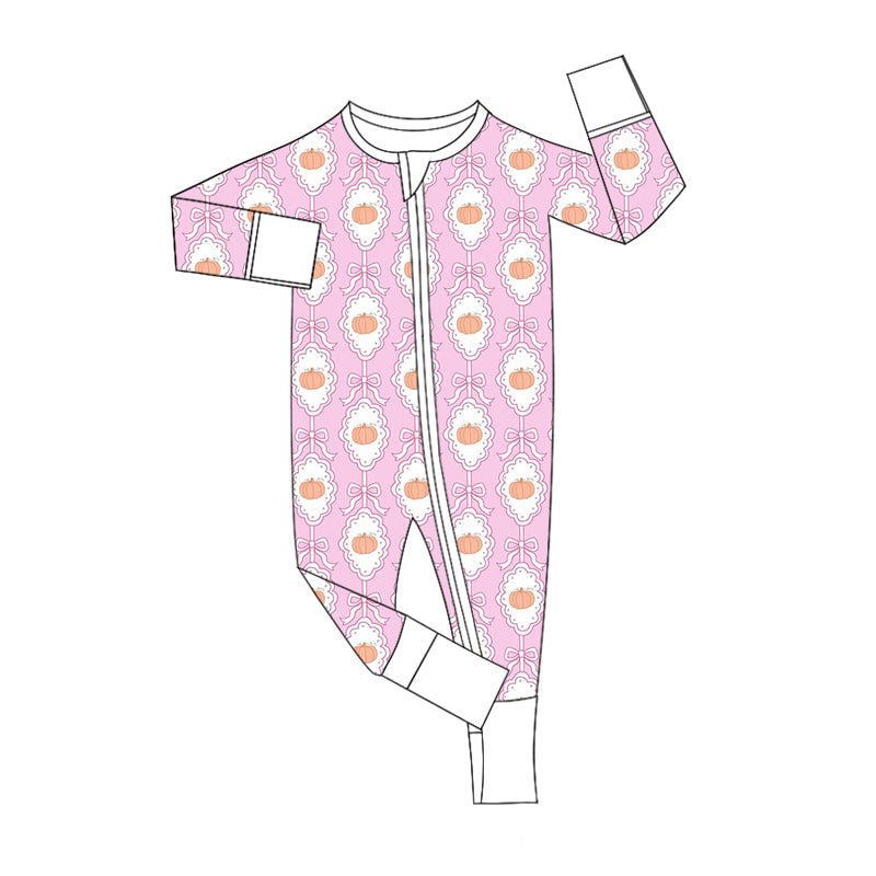 9.4 custom each style moq 5eta 4-6week Sibling Sister bow pink baby girls sets and rompers match family design