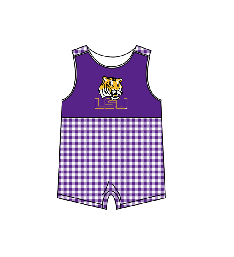 Custom moq 5 mix size milk silk summer teams Purple Polka Dot Baby Romper Set Short-Sleeved Thong Dress for Girls And Short-Sleeved Shorts for Boys Cute Baby Outfit Combination