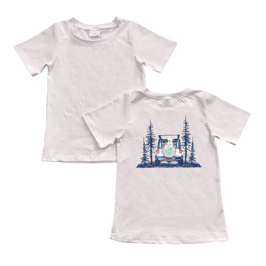 9.20 custom each style moq 5 eta 4-6week baby boys clothes beige short sleeve top