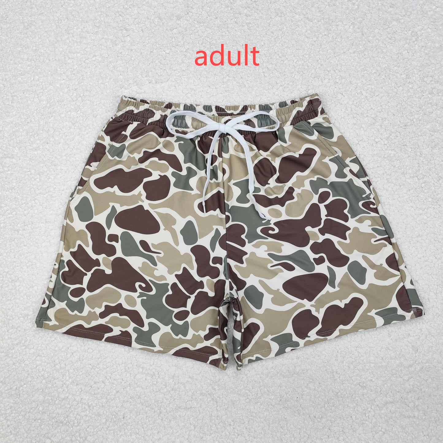 RTS NO MOQ Baby Boys Camouflage Swim Trunks Swimsuits