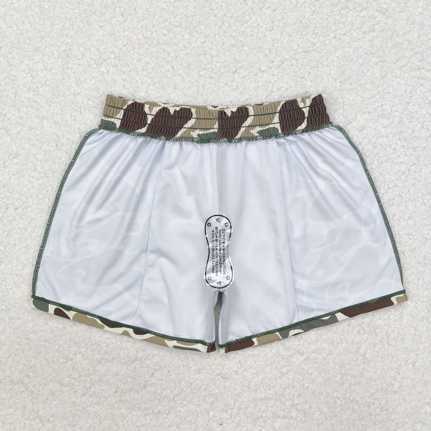 RTS NO MOQ Baby Boys Camouflage Swim Trunks Swimsuits