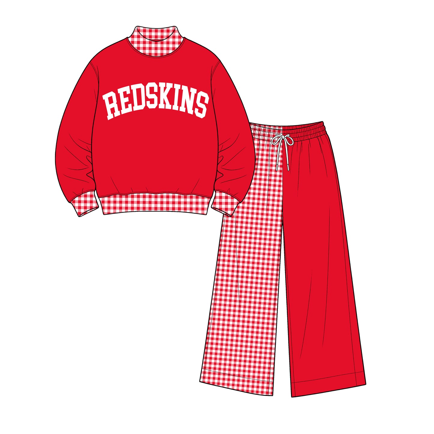 custom moq 5 mix size XY071710 Baby Kids Letter Printed Long Sleeve Tops Patchwork Pants Team Casual Clothes Set