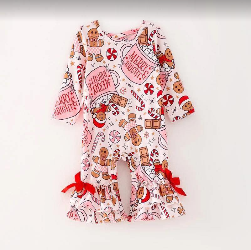 Deadline  September 10 custom no moq eta 6-8weeks  Pink Cup Bear-Bow Long Climbing Suit