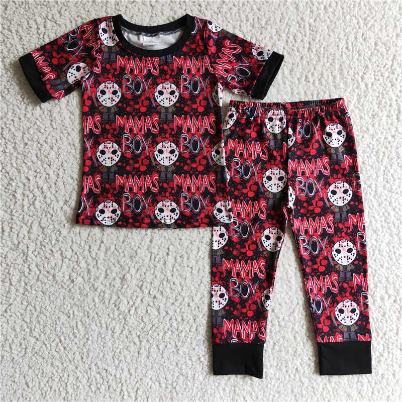 SALES  NEW  Baby mama's boy Halloween pants outfits pajamas clothes sets