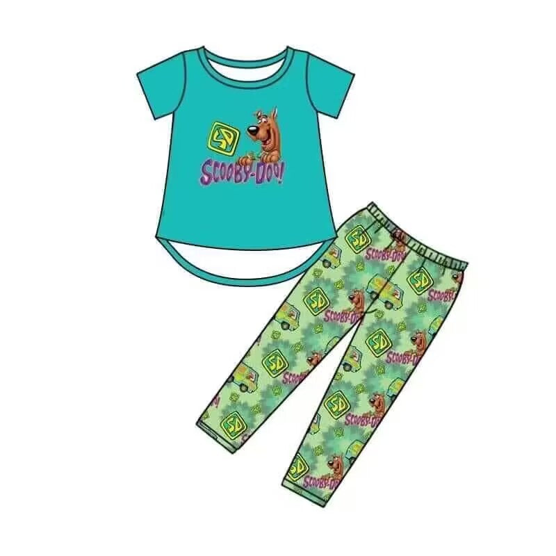 Deadline: May 30 custom no moq eta 5-6week scooby girls with leggins pants sets