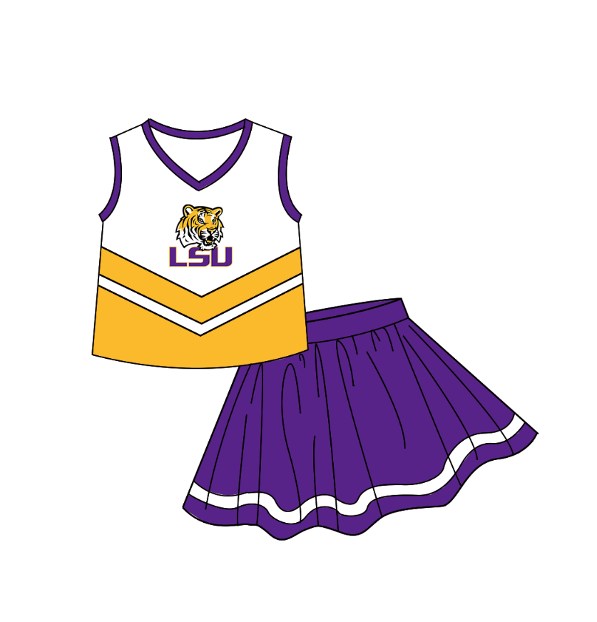 Custom moq 5 mix size milk silk summer teams Boy's Purple Short Sleeved Top Plaid Shorts Set Girl's Short-Sleeved Set with Matching Swimsuits Adult Shorts