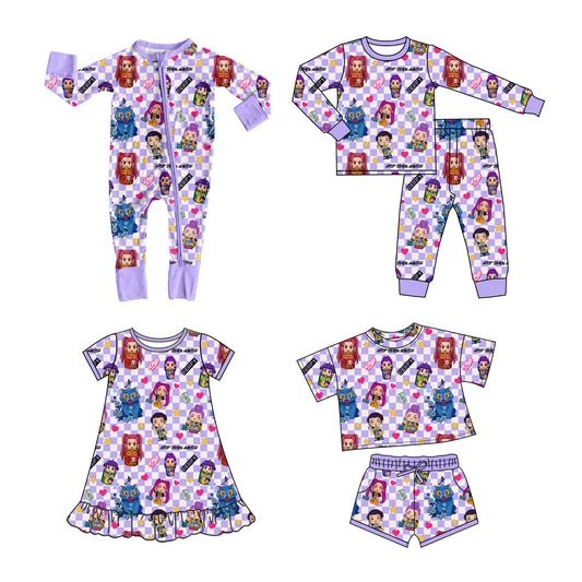 25.10.11 custom each style moq 5 eta 6-8week Sibling Sisters baby girl long sleeve pants sets and shorts sets and dress and rompers match family design