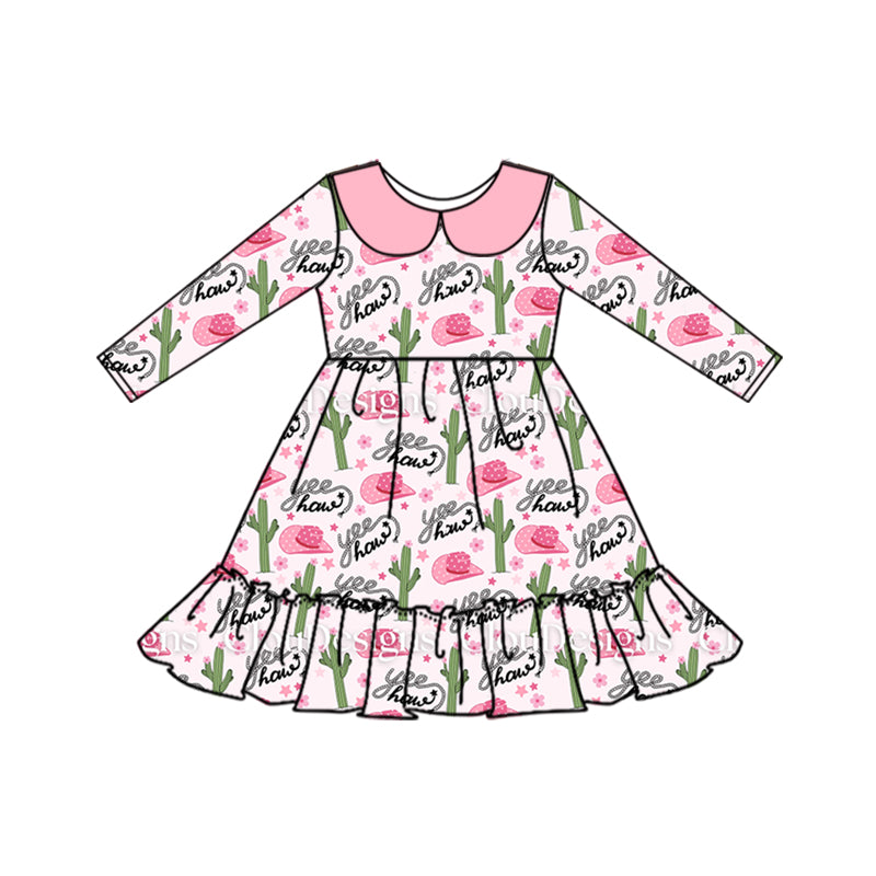 6.11 custom each style moq 5eta 4-6week Sibling Sister boots hats pink baby girls sets and dress and baby romper match family design