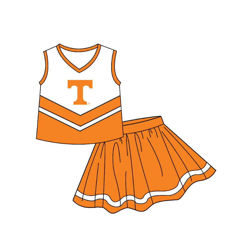 Custom moq 5 mix size milk silk summer teams Boy's Orange Short Sleeved Top Plaid Shorts Set Girl's Short-Sleeved Set with Matching Swimsuits Adult Shorts