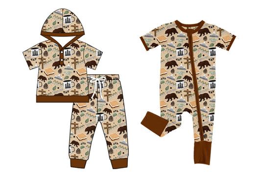 25.5.14 custom each style moq 5eta 4-6week Sibling Sister baby boy short sleeve pants sets and rompers match family design