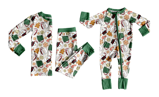 25.6.14 custom each style moq 5eta 4-6week Sibling Sisters Christmas baby boy long sleeve pants sets and rompers match family design