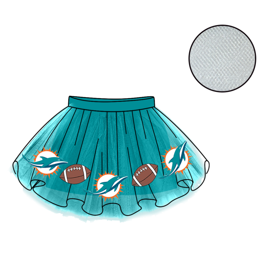 Custom moq 5 mix size milk silk summer teams Baby Girl's Mesh Skirt Summer Team Cute Clothes