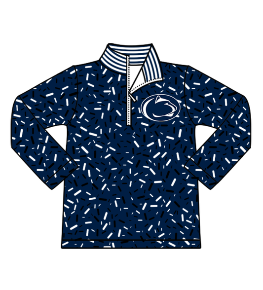 10.4-5-Custom moq 8 mix size milk silk summer team baby boys clothes navy blue long sleeve top-25.10.9