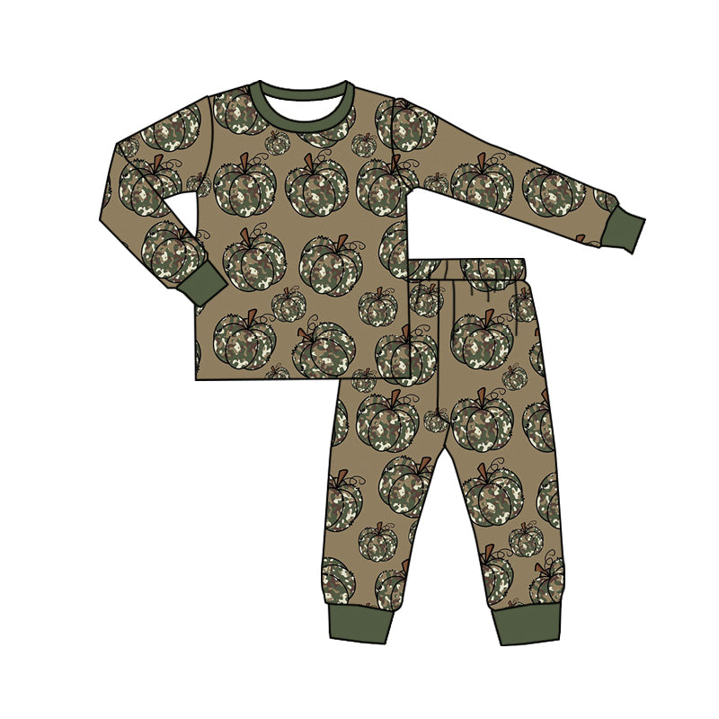 9.2 custom each style moq 5eta 4-6week Sibling Sister pumpkin dark green baby boy sets and rompers match family design