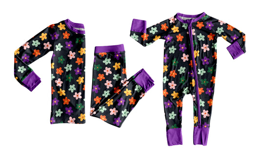 25.7.17 custom each style moq 5eta 4-6week Sibling Sister floral baby girl long sleeve pants sets and rompers match family design