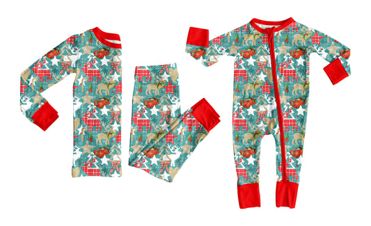 25.8.21 custom each style moq 5eta 4-6week Sibling Sisters Christmas bow pink baby girl long sleeve pants sets and romper match family design