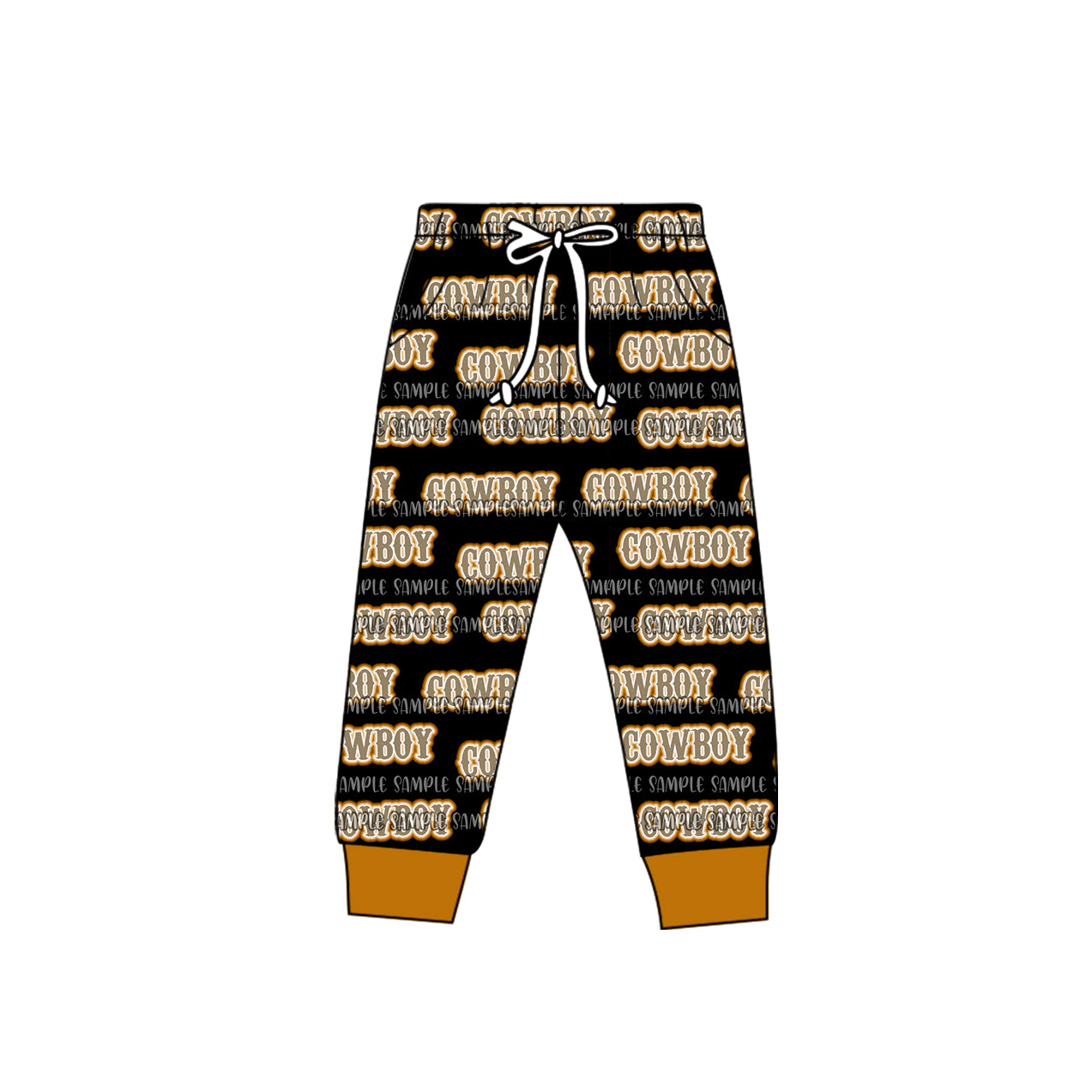 9.7 custom each style moq 5 eta 4-6week baby boys clothes cowboy long pants