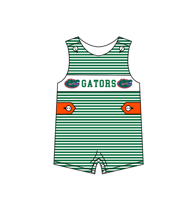 Custom moq 5 mix size milk silk summer teams baby girl boys clothes green short sleeve shorts sets 2 and brief sets and dress and rompers 2 series