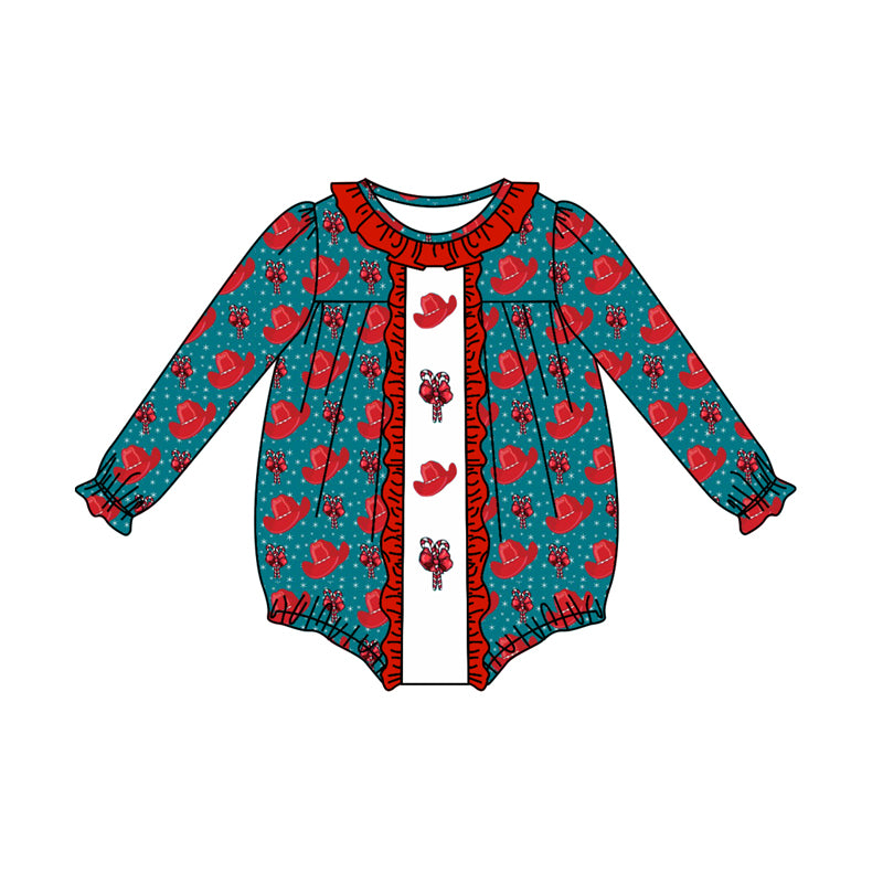 6.28 custom each style moq 5eta 4-6week Sibling Sister red hat baby girls sets and dress and rompers match family design