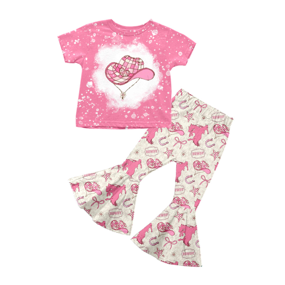 3.14 custom each style moq 5eta 4-6week Sibling Sister baby girls short sleeve pant set and set 8 match design