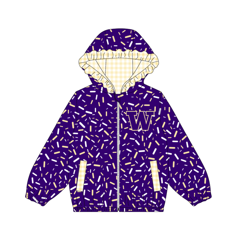 10.3-4-Custom moq 8 mix size milk silk summer team baby girls clothes purple hooded long sleeve top-25.10.9