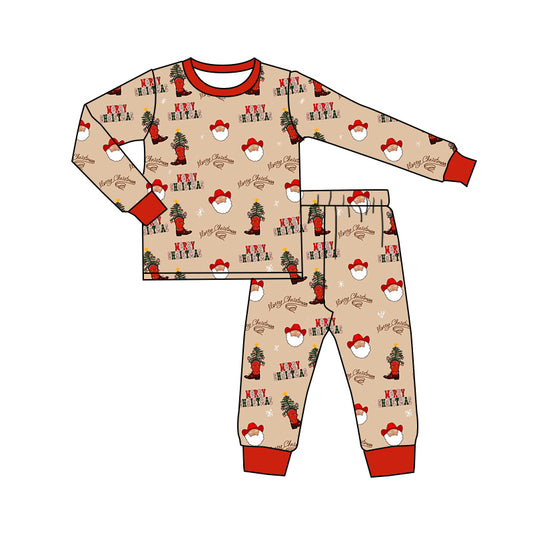 9.3 custom each style moq 5eta 4-6week Sibling Sister Christmas baby boys sets and rompers match family design