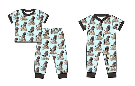 11.27 custom each style moq 5eta 4-6week Sibling Sister puppy baby girls short sleeve sets and rompers match design