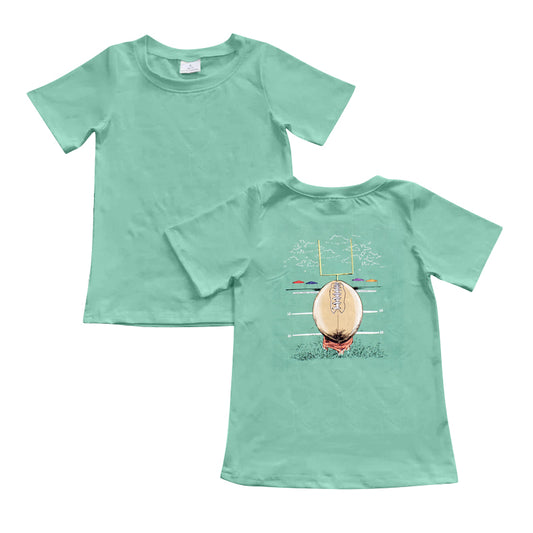 9.20 custom each style moq 5 eta 4-6week baby boys clothes green short sleeve top
