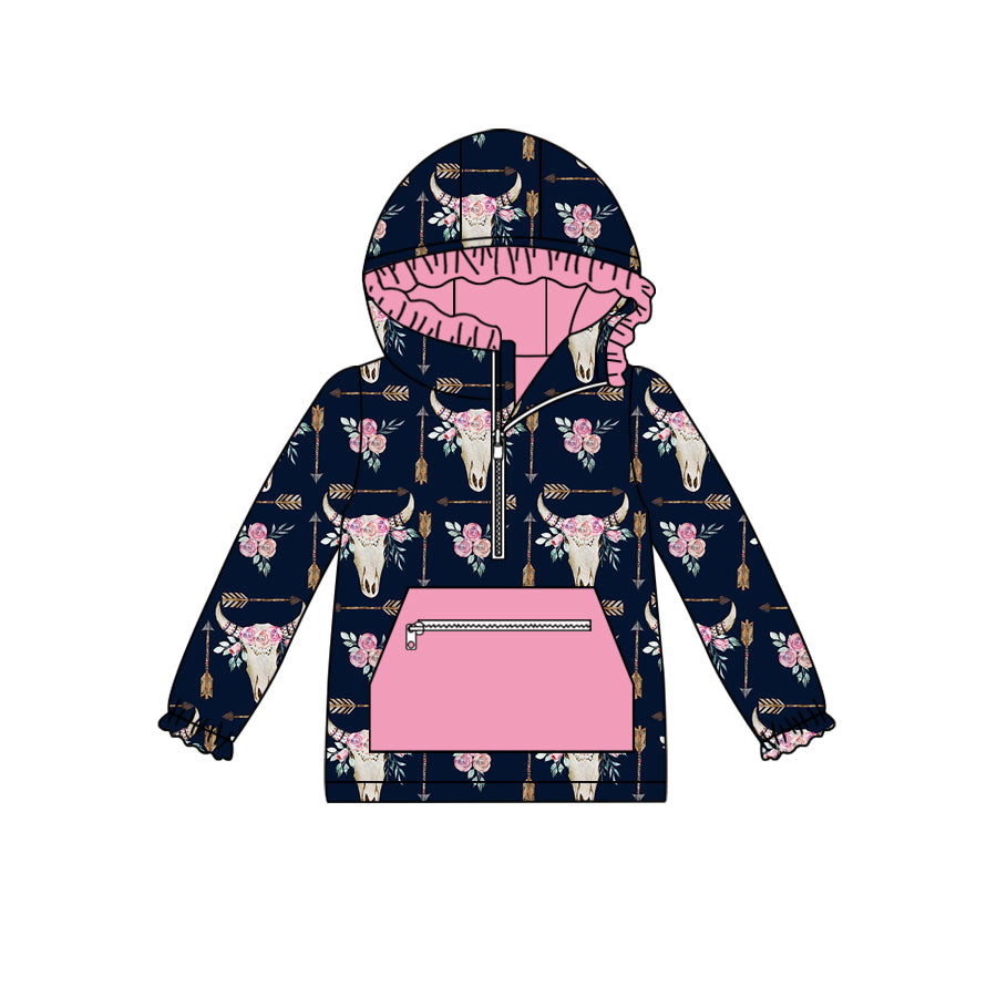 6.7 custom each style moq 5 eta 4-6week Sibling Sister alpine floral girls long sleeve tops 1 and  top 2 and top 3