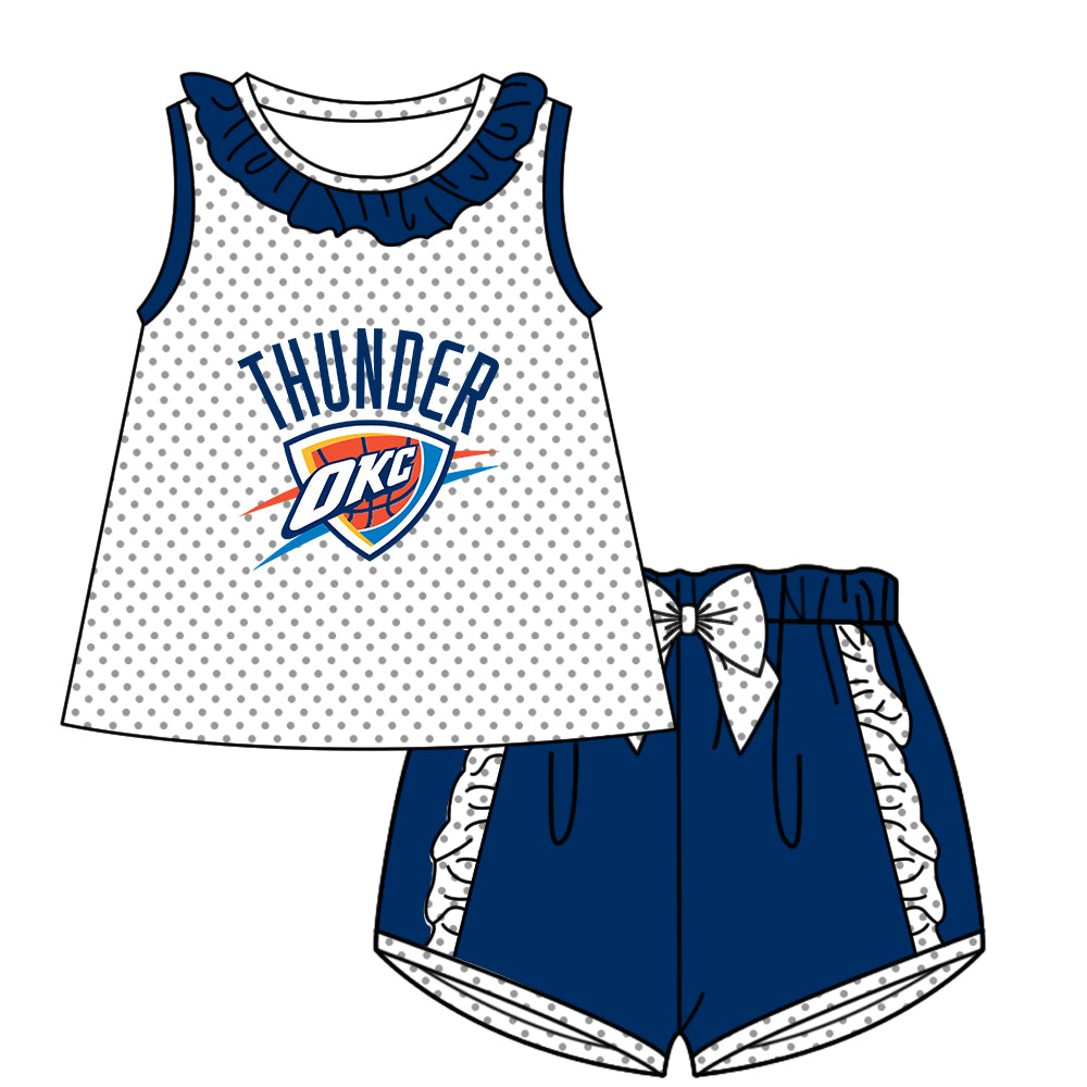 Custom moq 5 mix size milk silk summer teams baby girl boys clothes blue short sleeve shorts sets 2 and pants sets and rompers 2 series