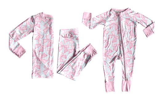 25.12.1 custom each style moq 5 eta 6-8week Sibling Sisters bow baby girl clothes long sleeve pants sets and romper match family design
