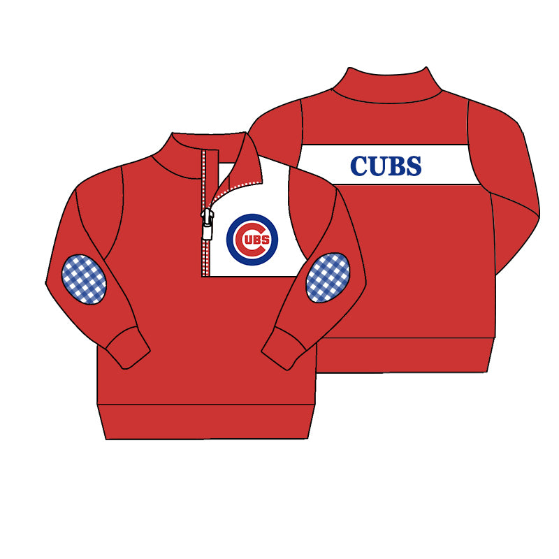 Custom moq 5 mix size milk silk summer teams Girls Red Long Sleeve Top Matching Short Sleeve Striped Polka Dot Bow Set Boys Tops
