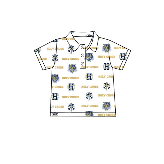 Custom moq 5 mix size milk silk eta 6-8weeks summer team top adult clothes team shorts sleeve summer top Tiger Gold