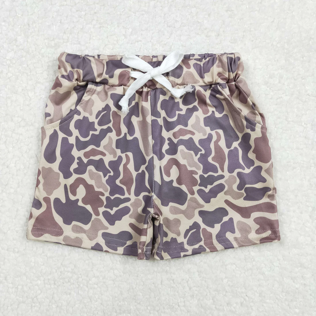 RTS NO MOQ Sibling Baby Boys clothes Summer Camouflage Shorts and pants