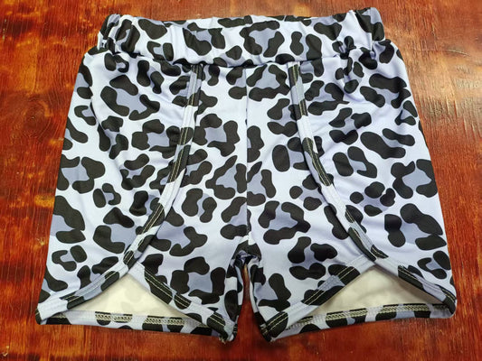 Custom moq 3 eta 6-7weeks kids clothes leopard Summer Shorts-25.5.9